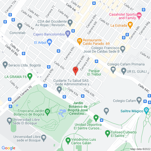 Mapa de Jazz Look Peluqueria
