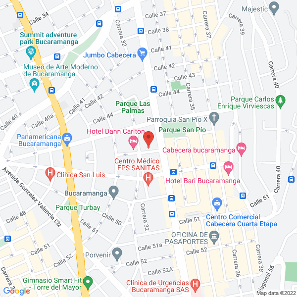 Map of Tovar Tatiana Dra