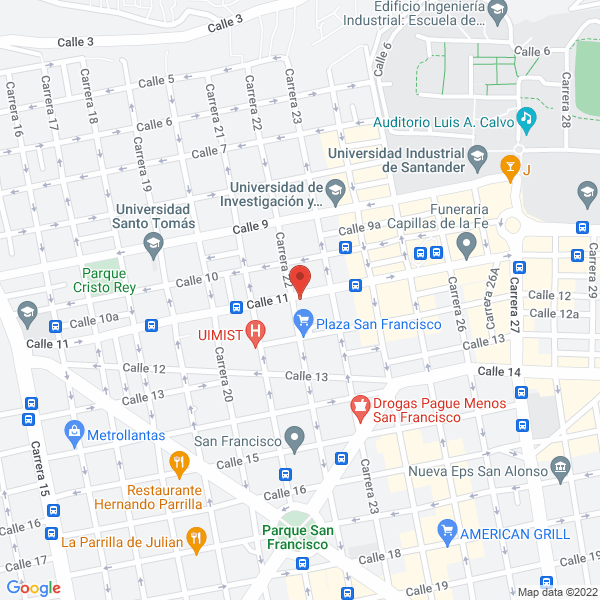 Map of Senda De Salud S.A.S.