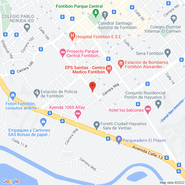 Mapa de The Rolling Chivas