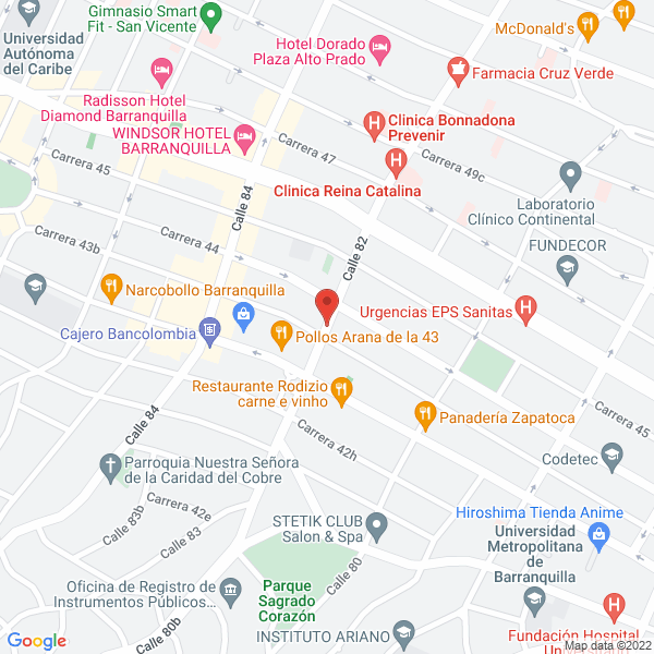 Map of Jaque Mate Bar M.I.