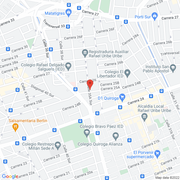 Mapa de Martha Lucía Henao Martín