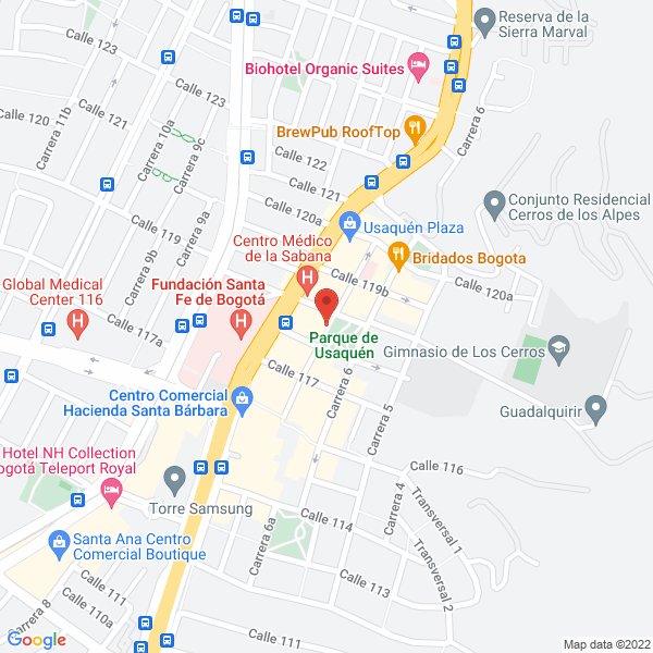 Mapa de Oliveto Pizza Gourmet