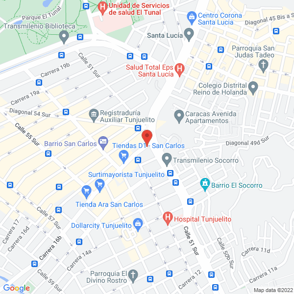 Mapa de Almacén Vegetariano Los Way
