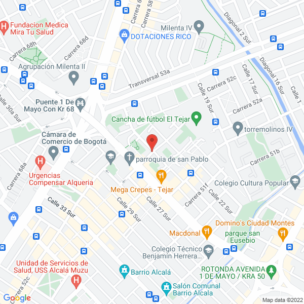 Mapa de Colven Sad - Quiero Clientes