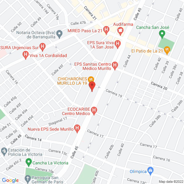 Map of Central De Decoraciones