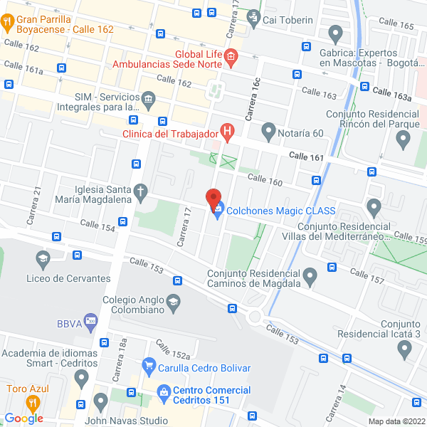 Mapa de Body Fit Estética Corporal Y Facial - Quiero Clientes