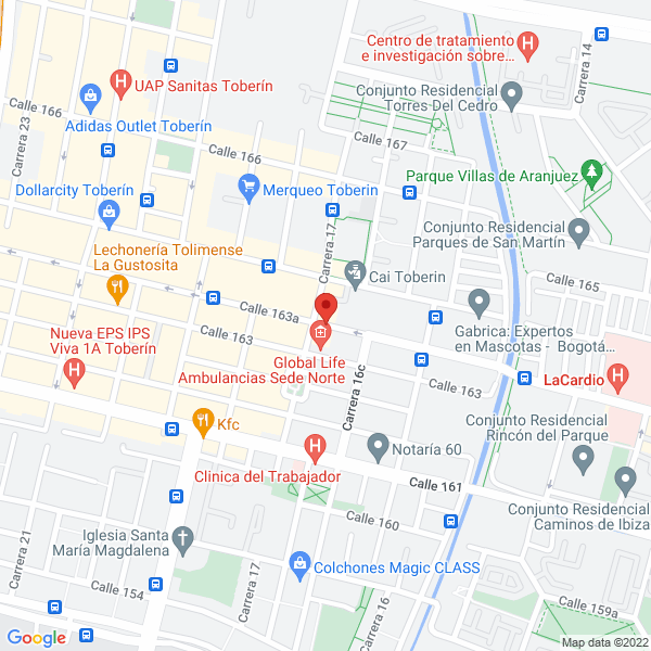 Mapa de Jp Media Impresores
