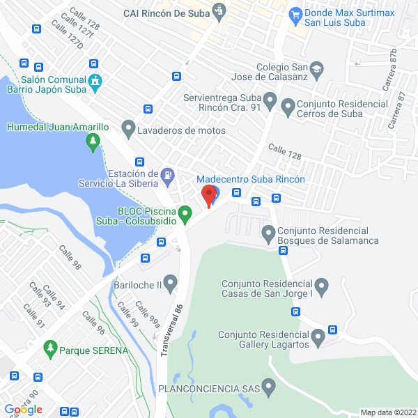 Mapa de Servi Whirltool