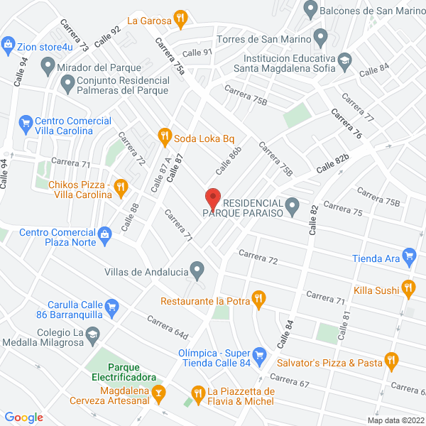 Map of Galpon Design