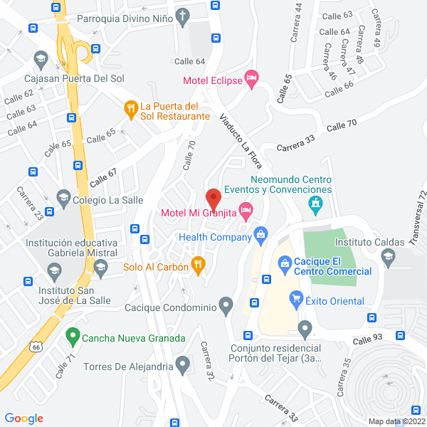 Map of Creaciones Carmelin