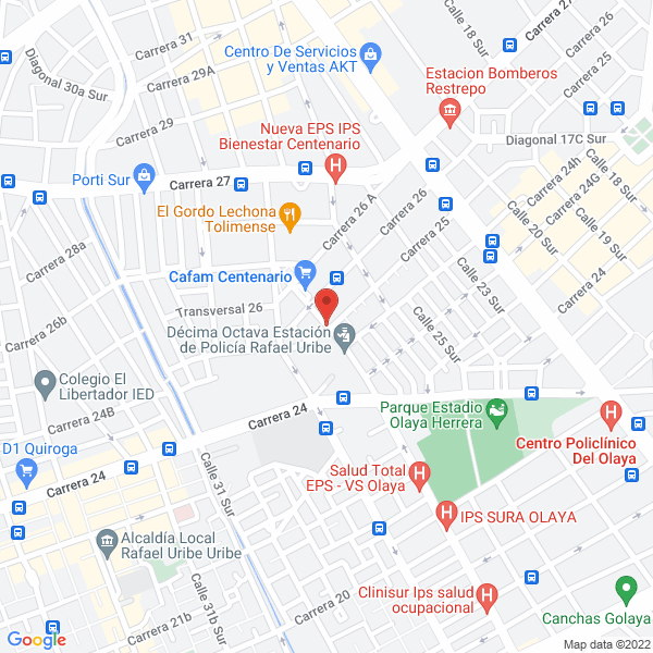 Mapa de Accesorios 1A