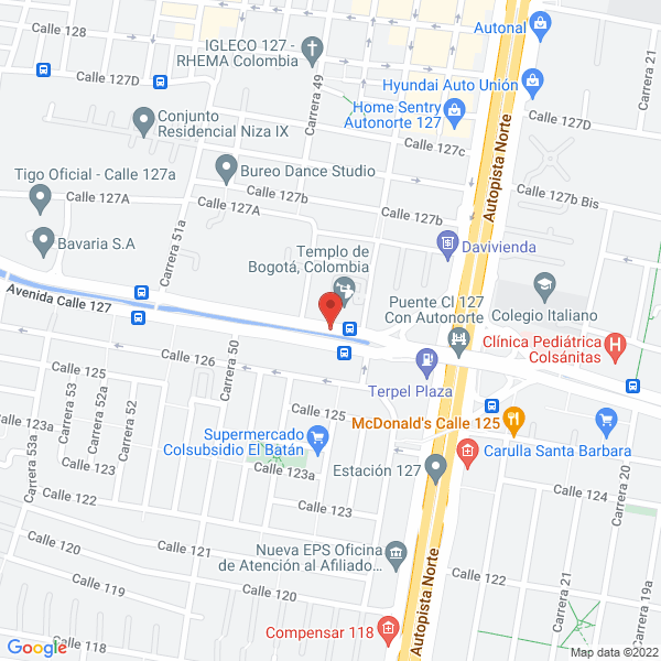 Mapa de Minimercado San Rafael Express