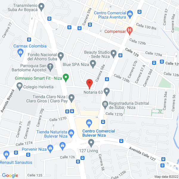 Mapa de Sc Consultores