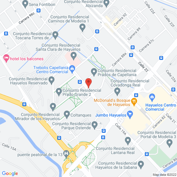 Mapa de Cigarreria Amaretto