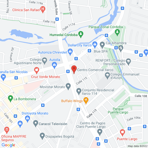 Mapa de Hogar Gerontológico San José De Amor