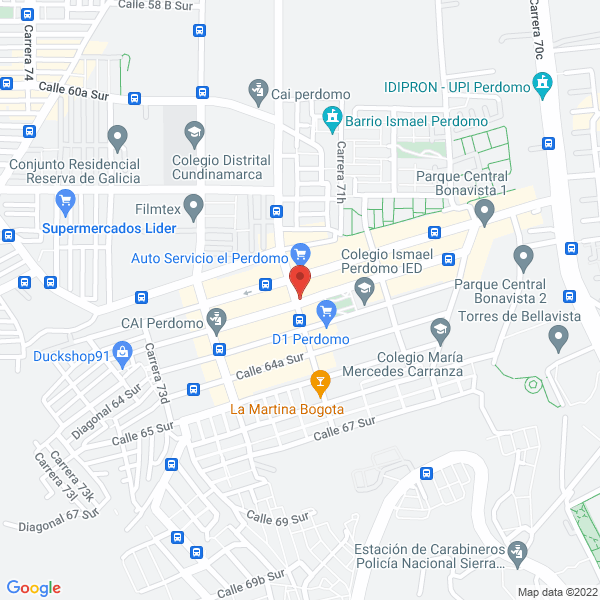 Mapa de Pañalera Baby Friends