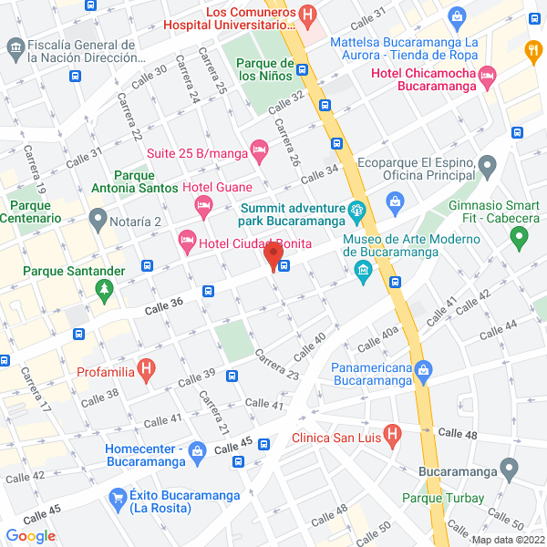 Map of Quimiproyectos S.A.S.