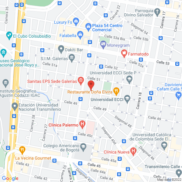 Mapa de Plomeros Sena