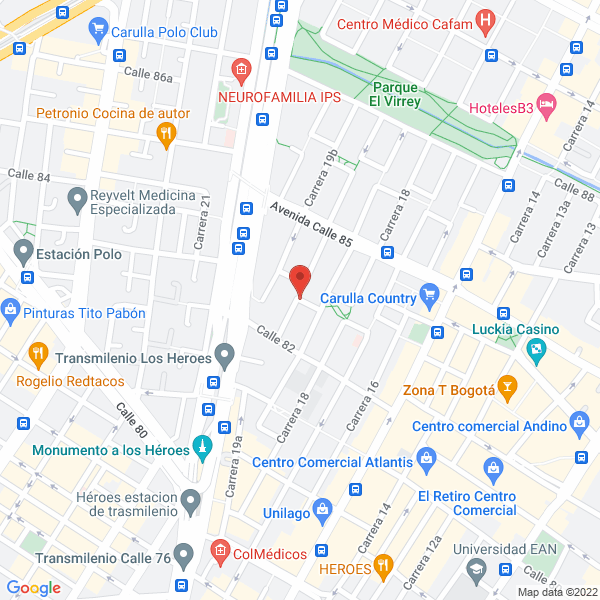 Mapa de Ismael Enrique Hernandez Nuñez