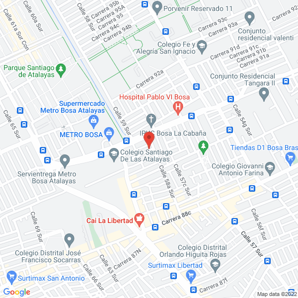Mapa de Fruti Fruber Guadalupe