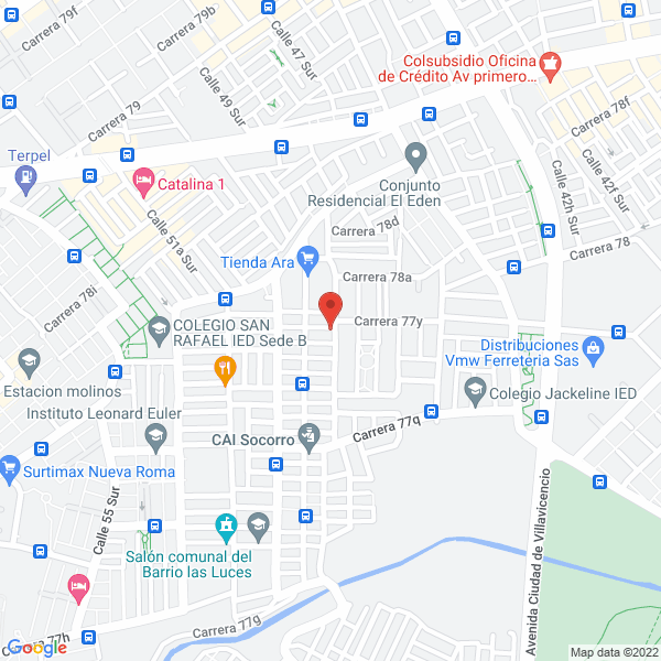 Mapa de Servicio Electrico Automotriz L C C