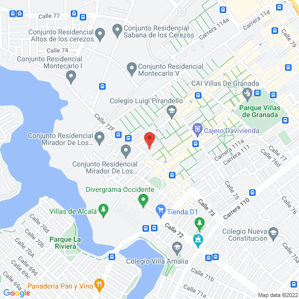 Mapa de Gimnasio Infantil Merlin