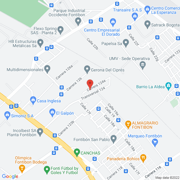 Mapa de Tienda El Rincón De Gericó