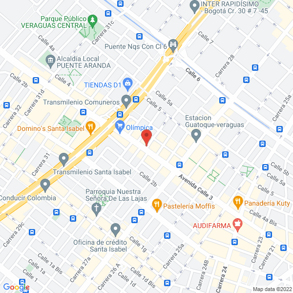 Mapa de Mariel Estilos