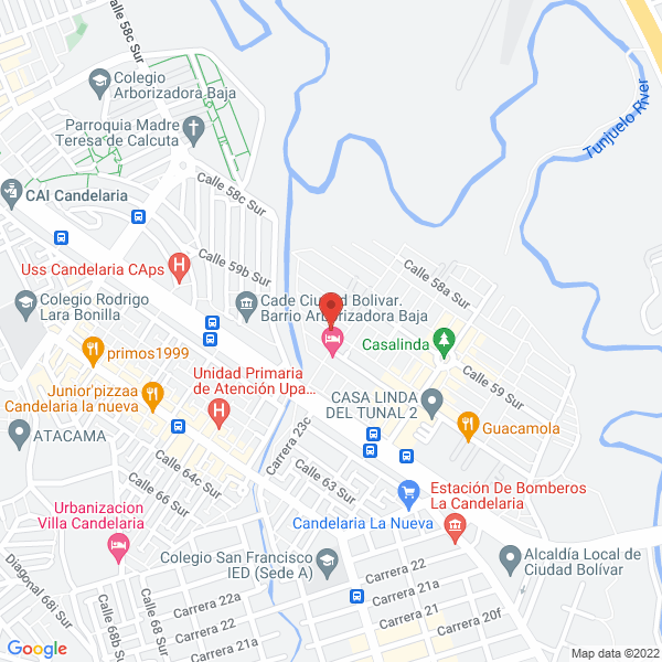 Mapa de Gardel Soluciones Ambientales S.A.S