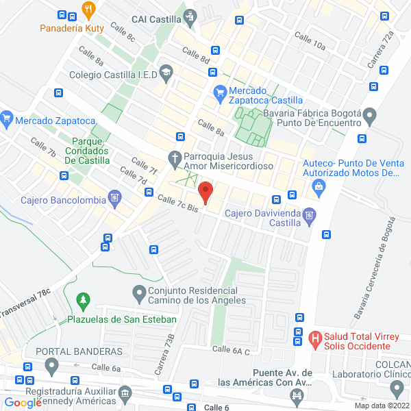 Mapa de Jardín Infantil Chalito