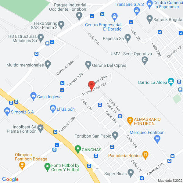Mapa de Reciclamas Gestores Ambientales S.A.S.
