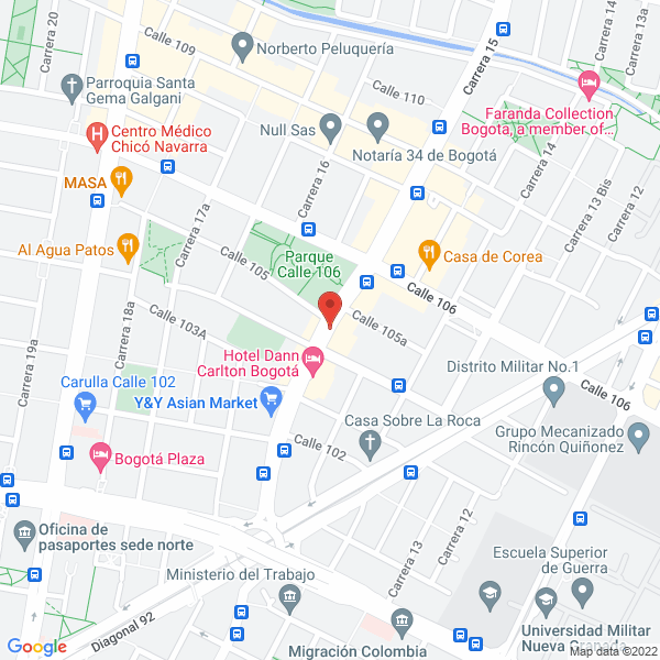 Mapa de Dingco Construcciones