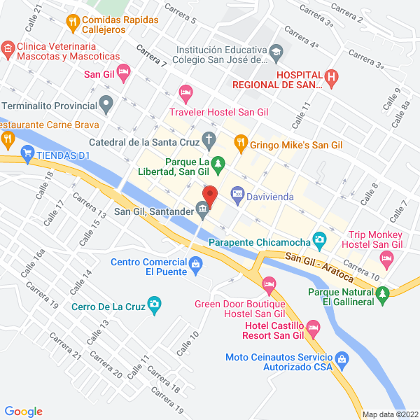 Map of Restaurante American Broasted