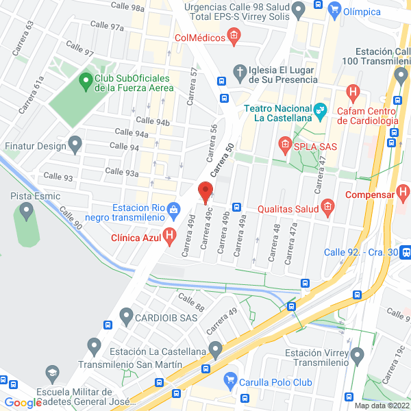 Mapa de D&M Desechables Institucionales Y Médico