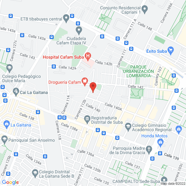 Mapa de Cosmo Vidrios