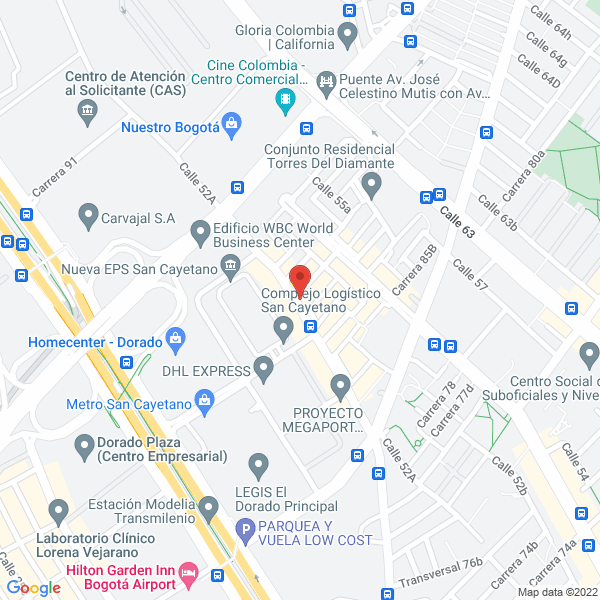 Mapa de Hielo Seco Jireth
