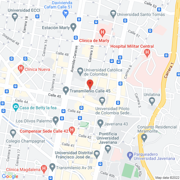 Mapa de Escuela Industrial De Confecciones Y Diseño Martha Inés
