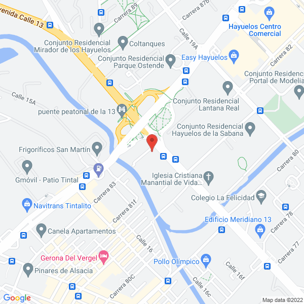 Mapa de Rocsa Colombia S.A.