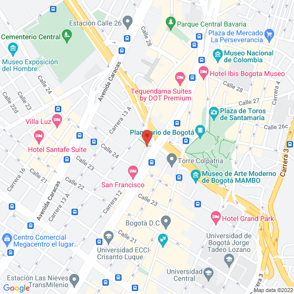 Mapa de Seila Ltda. Servicios Ecológicos Integrados Latinoamericanos