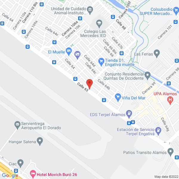 Mapa de Transport International Cargo Ltda.