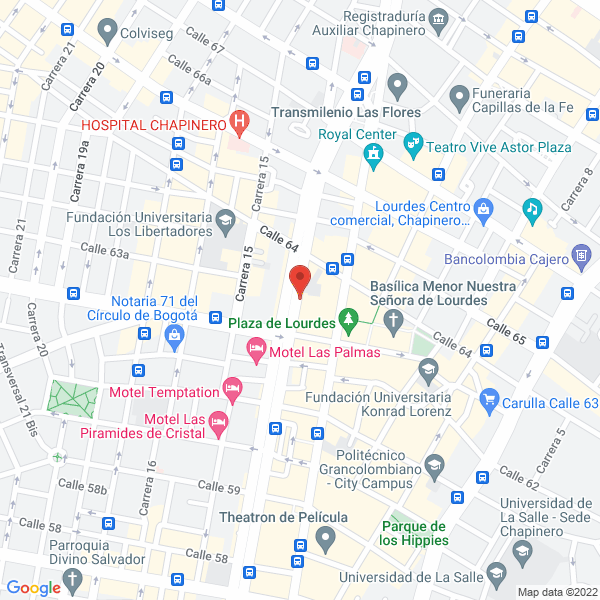 Mapa de Americana Compra Venta Casa Comercial