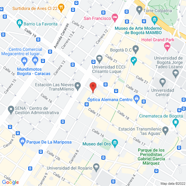 Mapa de Óptica Ojazos Y Ojitos