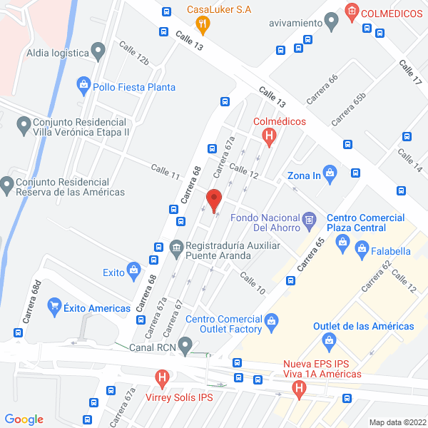 Mapa de Polimeros Tecnicos S.A.