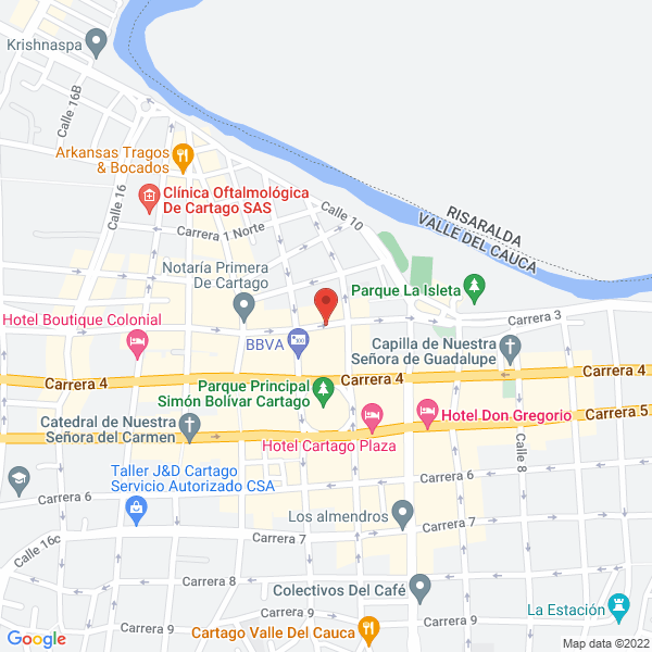 Map of Almacén Supertelas