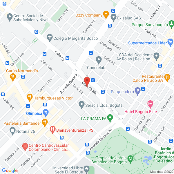 Mapa de Moltroplas Ltda.