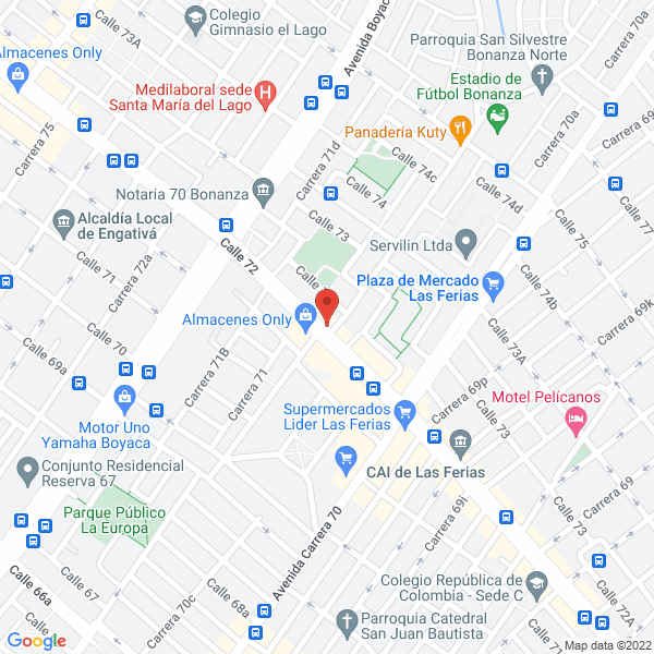 Mapa de Zeephia Eventos Exclusivos Y Alta Costura