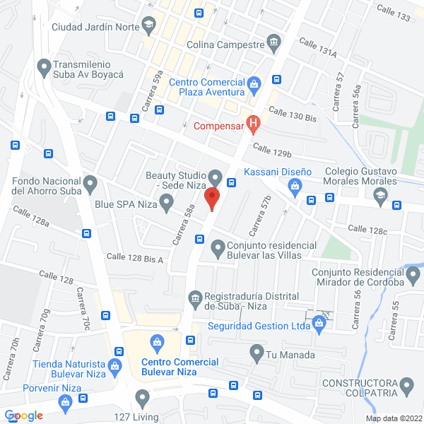 Mapa de Apd De Colombia SA