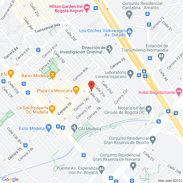 Mapa de Identificar Seguridad Sistematizada Ltda.