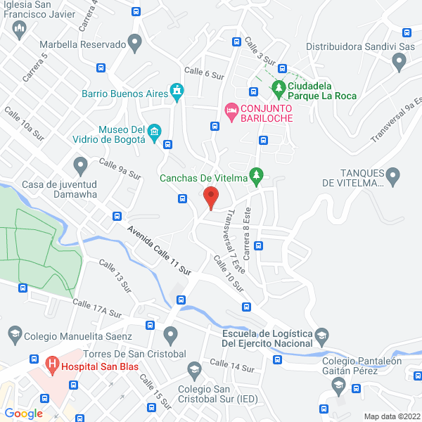 Mapa de Sastoque